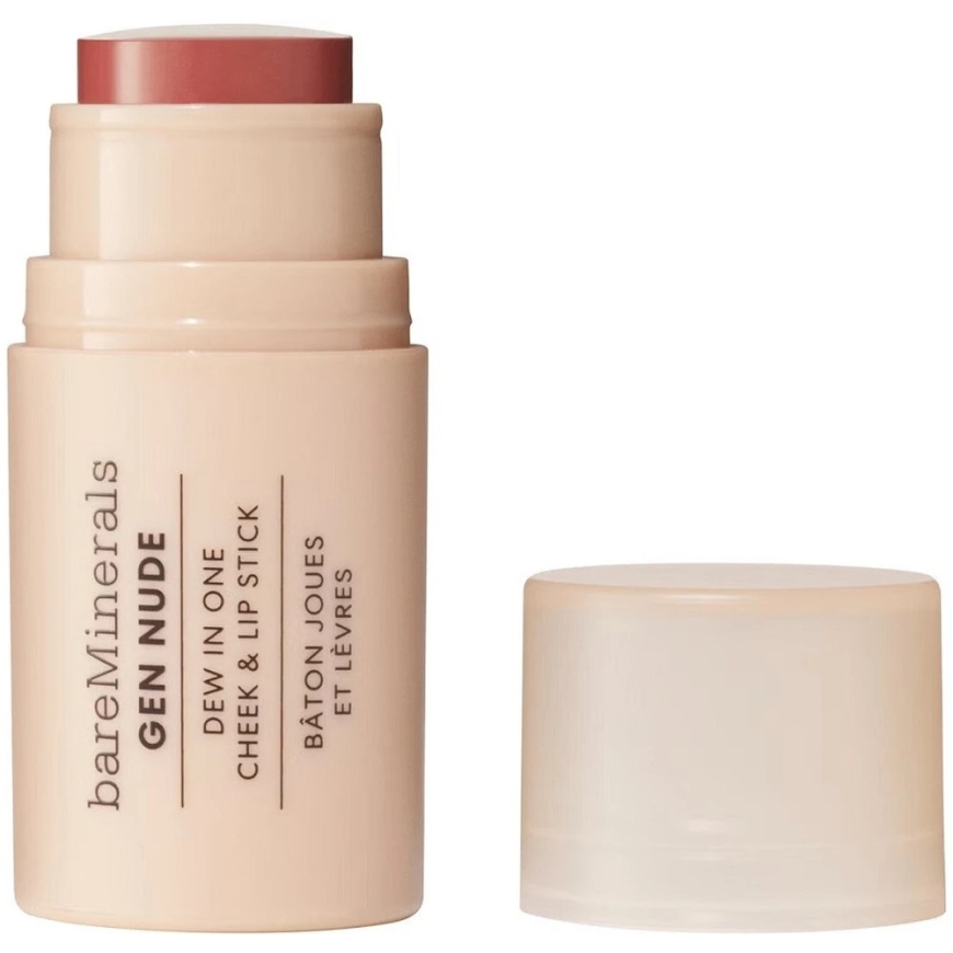 Bare Minerals Gen Nude Dew in One kreemipulk põskedele ja huultele Brick It On 4.5g – 2