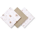 Baby Ono BabyOno Cotton Diapers 3 pcs Cream 348/15 Baby Ono BabyOno Cotton Diapers 3 pcs Cream 348/15