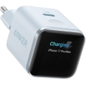 Anker Nano Charger 45W, Smart Ekranas, Mėlyna | A121DG31 Anker Nano Charger 45W, Smart Ekranas, Mėlyna | A121DG31