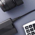Forcell F-Energy C344 datu pārraides un uzlādes vads | USB-C uz USB-C | QC 4.0, PD | 60W | 1m | melns Forcell F-Energy C344 datu pārraides un uzlādes vads | USB-C uz USB-C | QC 4.0, PD | 60W | 1m | melns