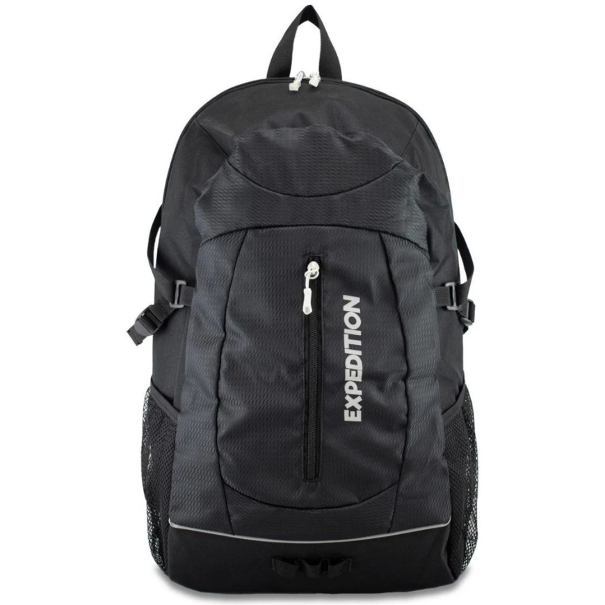 Black trekking backpack SEMI LINE