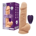 Silexd vibrator with remote control 21.5 cm vibration + LRS softness