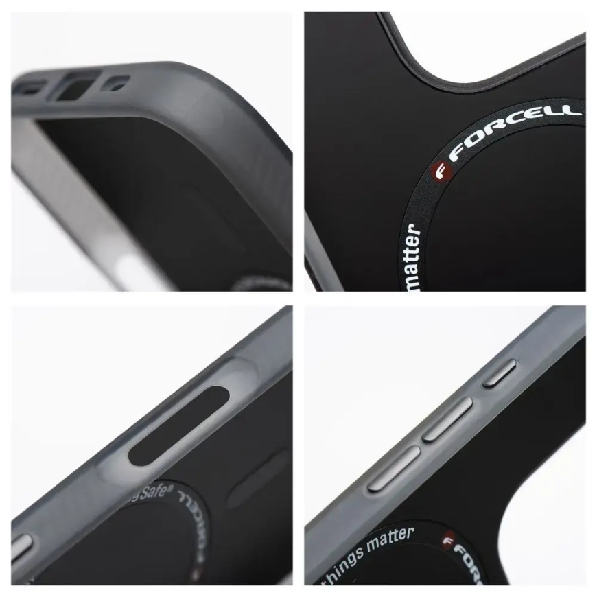 Forcell F-Protect Levels Dual Layer 4D maciņš ar MagSafe atbalstu telefonam Samsung Galaxy S25 (S931) daudzkrāsains (Military) – 5