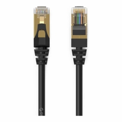 Orico PUG-C7 сетевой кабель Ethernet LAN | Cat7 | круглый | 10Gbps | 2m | чёрный