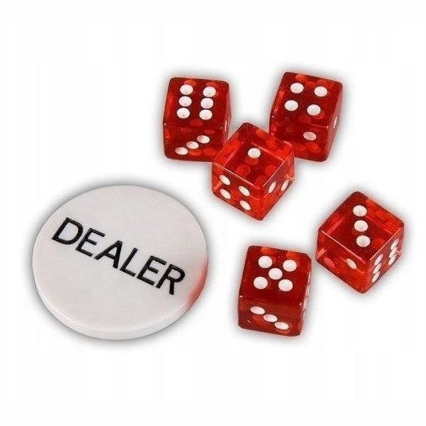 Extralink | Pokeripeli-setti | 500 merkit, 2 korttipakkaa, nopat, alumiinitasku – 4
