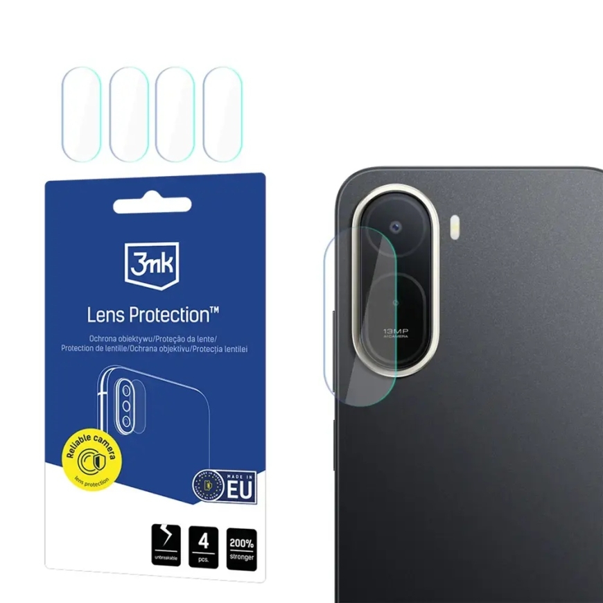 Hibrīda stikls kameru objektīvam 3mk Objektīva aizsardzība Xiaomi Redmi A7 Pro