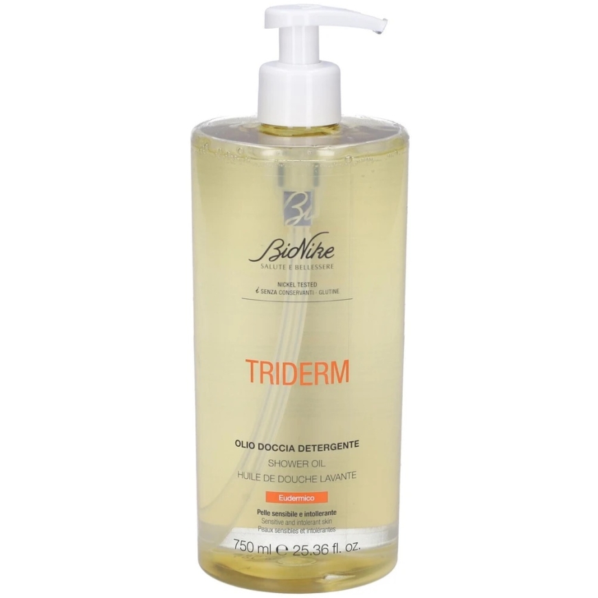 Aromatherapy Associates BioNike, Triderm Eudermic, attīrošs un mitrinošs dušas eļļa, jutīgai ādai, 750 ml, unisex