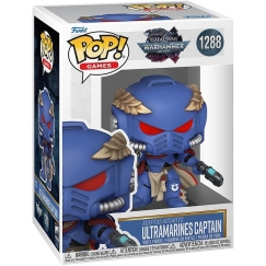 FUNKO POP! Vinyylihahmo: Total War: Warhammer 40,000 - Ultramarines Kapteeni, ~10,4 cm