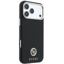 Guess Grained Round Strass Logo MagSafe kate iPhone 18 Pro / 17 Pro jaoks - Must Guess Grained Round Strass Logo MagSafe kate iPhone 18 Pro / 17 Pro jaoks - Must