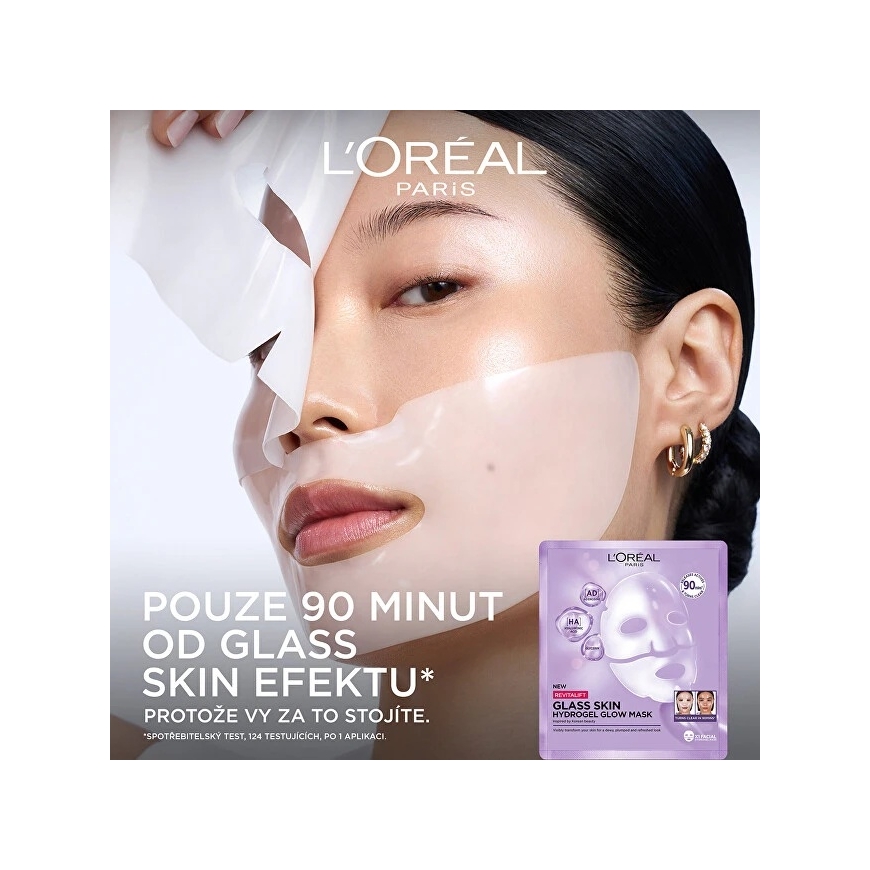 L'Oreal Filler Glass Skin mask 4 x 25 g heledav maskide komplekt – 2