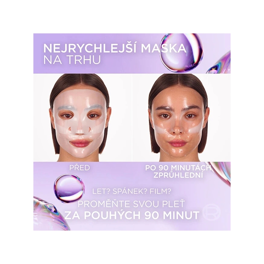 L'Oreal Filler Glass Skin Mask 4 x 25 g kirkastava naamiosetti – 5
