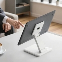 Spacetronik SPAT02 White Monitor Stand