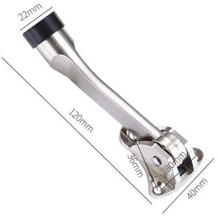 OEM Uksepeatus – Must – Jalg – Universaalne Tugi – 5