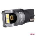 LED PRO sērija T10 W5W 4x3030 SMD 12/24V FULL CANBUS AMIO-03580, balta