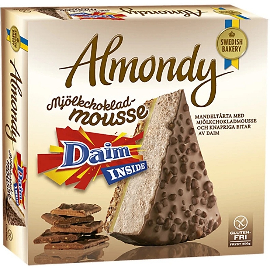 Saldēts mandeļu putu kūka ALMONDY&DAIM, 400g – 2