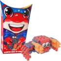Marioinex Konstruktoriaus kaladėlės Mini Waffle Pocket Pets Krabas Marioinex Konstruktoriaus kaladėlės Mini Waffle Pocket Pets Krabas