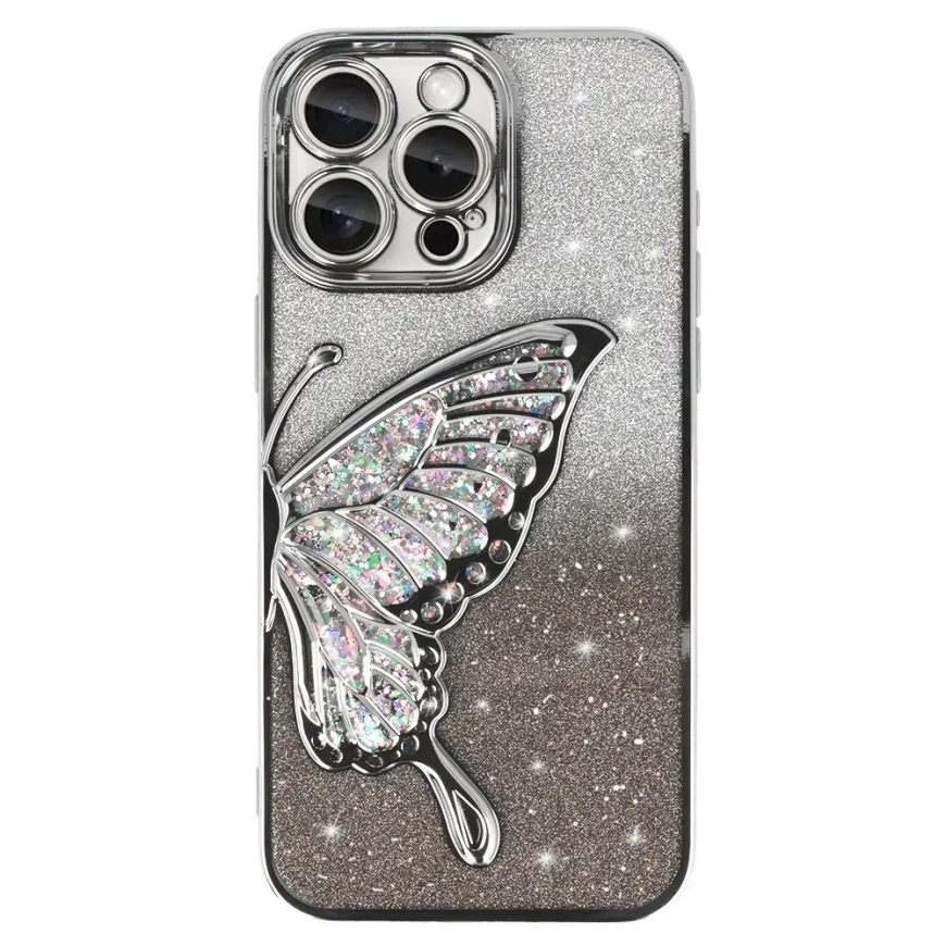 Tel Protect Butterfly Water чехол для телефона iPhone 13 Pro серебряный – 2