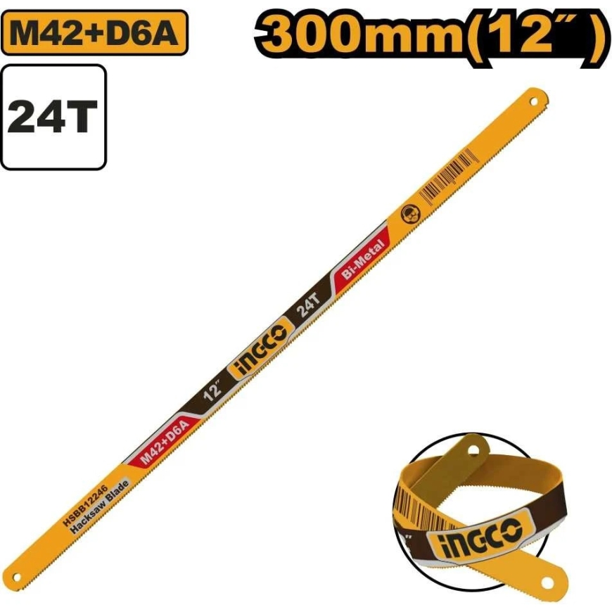Ingco HSBB12246 Metal saw blade 300mm, 24T – 2