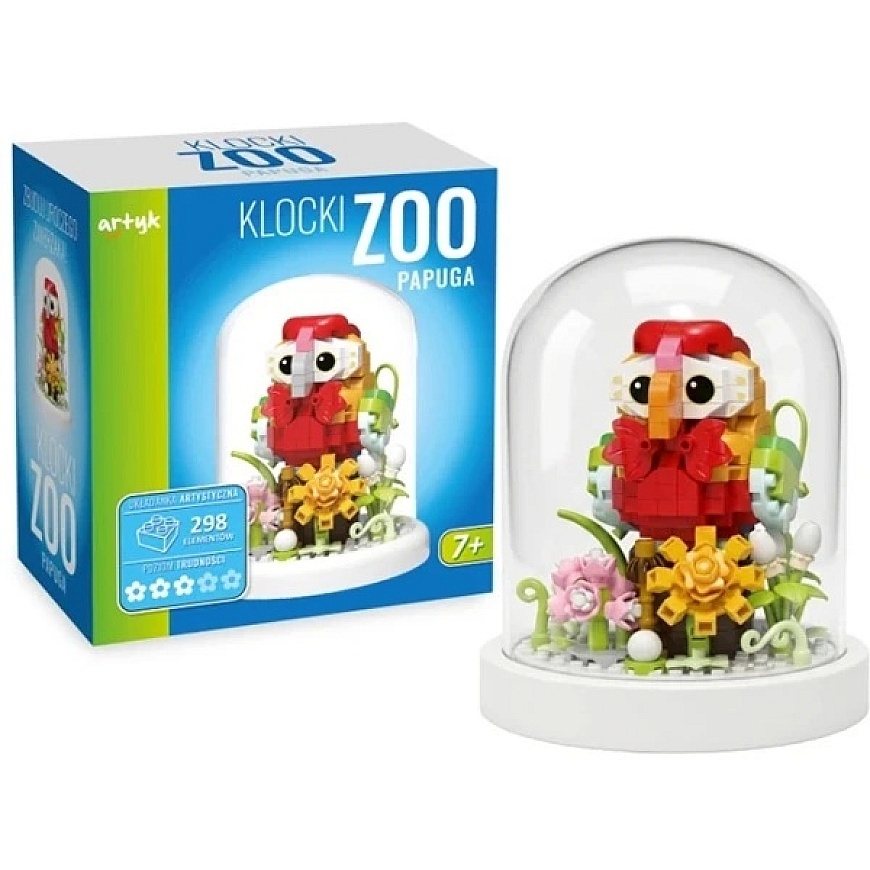 Artyk ZOO Palikat Papukaija 298kpl 181429
