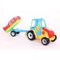 Choinski Traktors ar Piekabi - 404 modelis Choinski Traktors ar Piekabi - 404 modelis