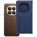 Oem Dėklas su atlenkiamu dangteliu Xiaomi Redmi NOTE 15 PRO PLUS 5G Luna Book Carbon mėlynas