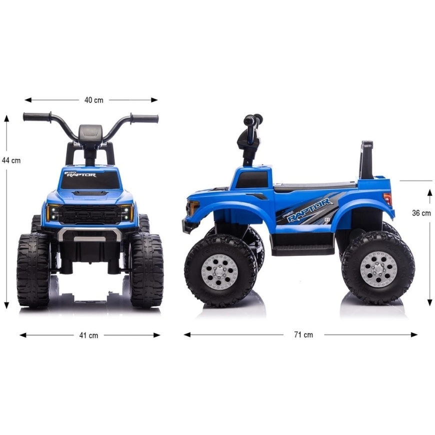 Ford F-150 Raptor Milly Mally elektriline sõiduk sinises värvitoonis – 2