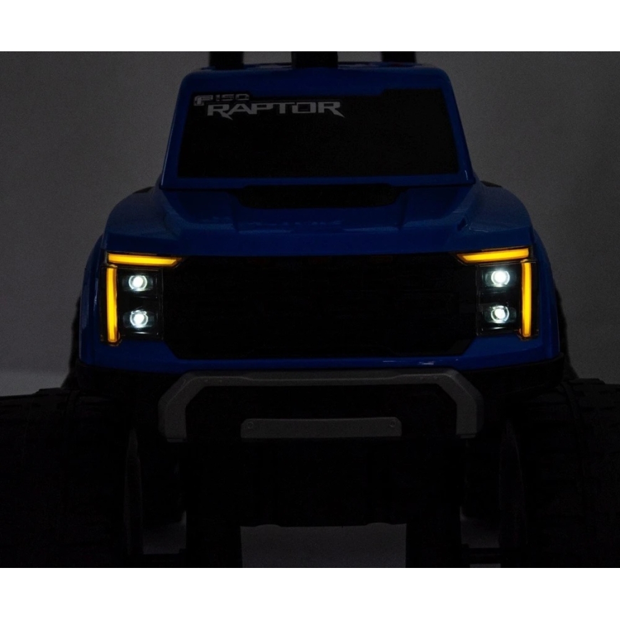 Ford F-150 Raptor Milly Mally electric ride-on car blue color – 3