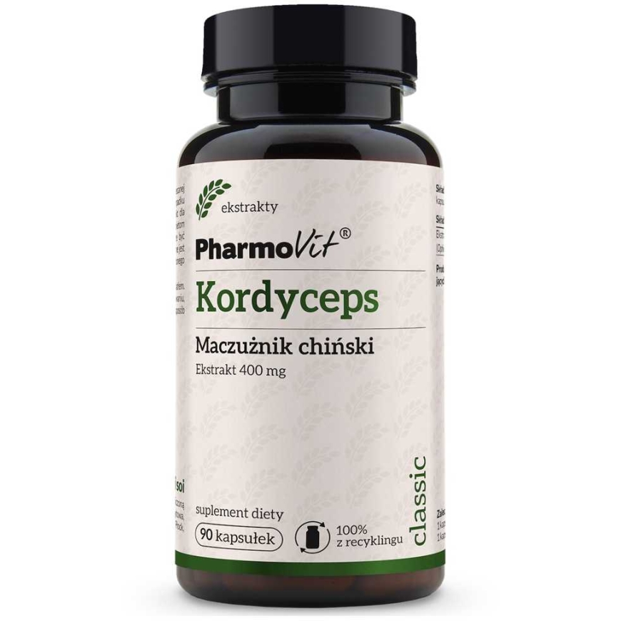 Pharmovit Kordicepso 400 mg dietary supplement, 90 capsules