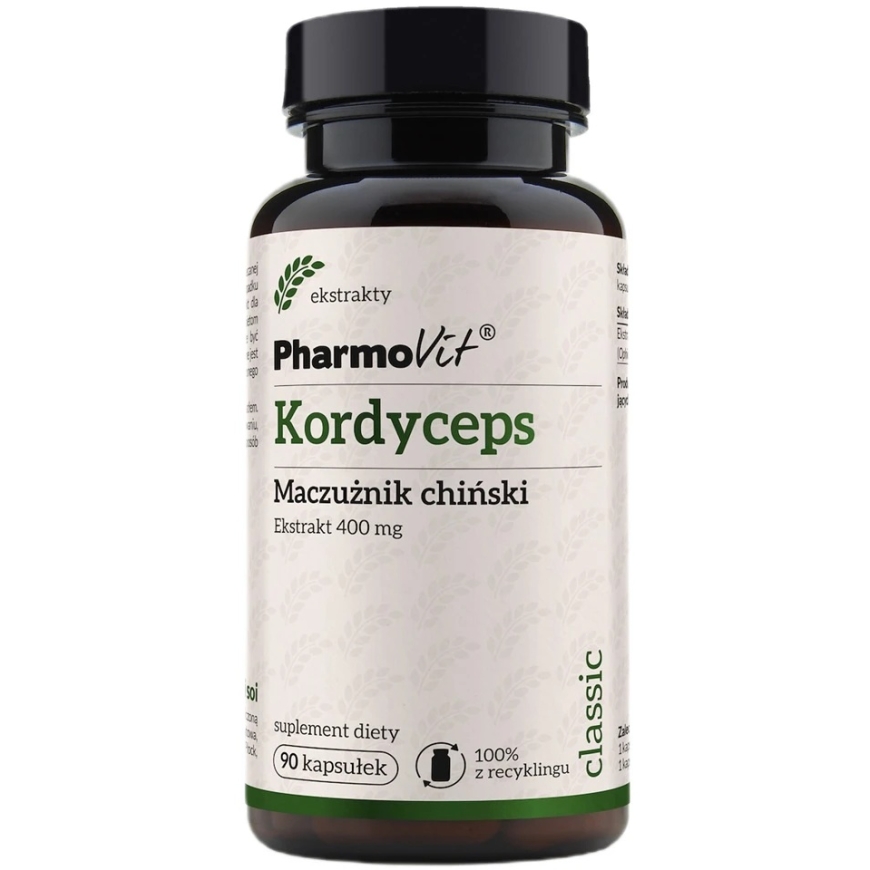 Pharmovit Kordicepso 400 mg ravintolisä, 90 kapselia – 2