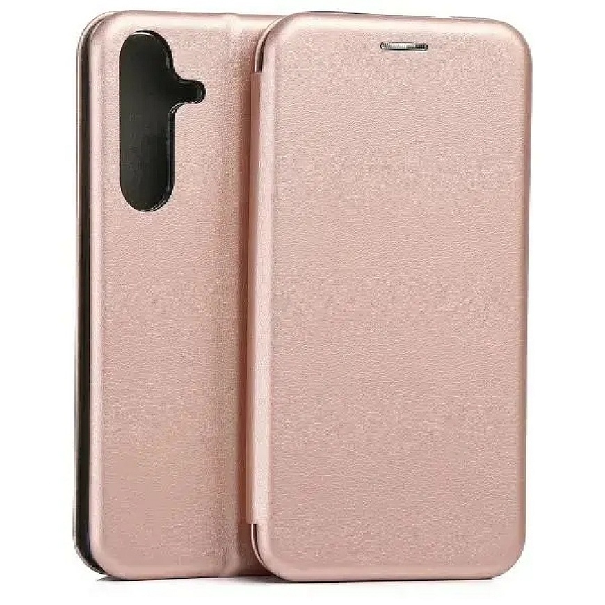 Beline Book Magnetic knyginio tipo telefono dėklas Samsung Galaxy S25+ (S936) rožinis