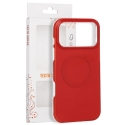 Tecto Shield Mistiq Mag apvalks iPhone 17 Pro Max 6,9" / 18 Pro Max 6,9" sarkans