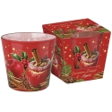 Mondex Kvapioji žvakė stiklinėje CINNAMON DELIGHTS APPLE 115 g Mondex Kvapioji žvakė stiklinėje CINNAMON DELIGHTS APPLE 115 g