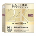 „Eveline Cosmetics“ „Eveline EVELINE 24K Gold&Vit C“ päevase/öökreem 70+ 50 ml