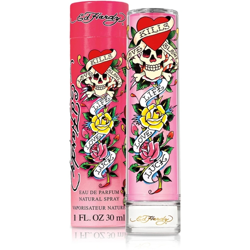 Christian Audigier Ed Hardy For Women EDP hajusteita naisille, 30 ml