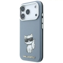 Karl Lagerfeld Smooth Choupette Sketch MagSafe dėklas iPhone 18 Pro / 17 Pro šviesiai mėlynas Karl Lagerfeld Smooth Choupette Sketch MagSafe dėklas iPhone 18 Pro / 17 Pro šviesiai mėlynas