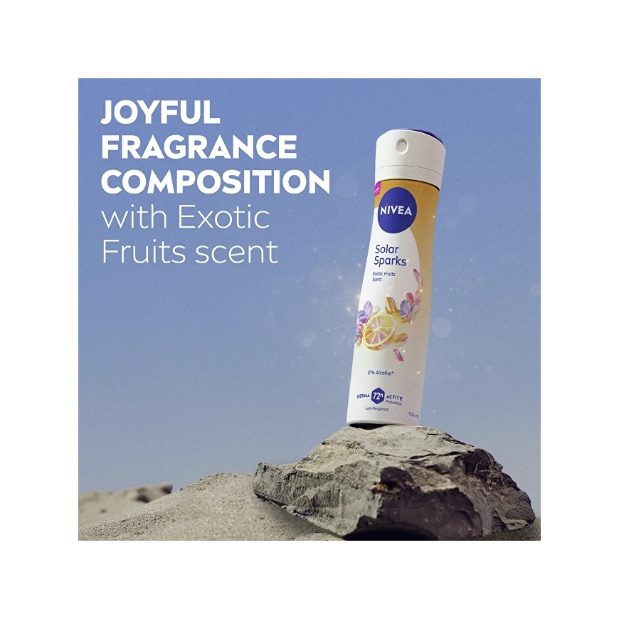 Nivea izsmidzināms antiperspirants "Solar Sparks" 150 ml – 2