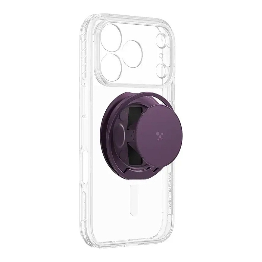 AmazingThing Titan Pro Pop Lens чехол с подставкой и поддержкой MagSafe для телефона iPhone 18 Pro фиолетовый – 5