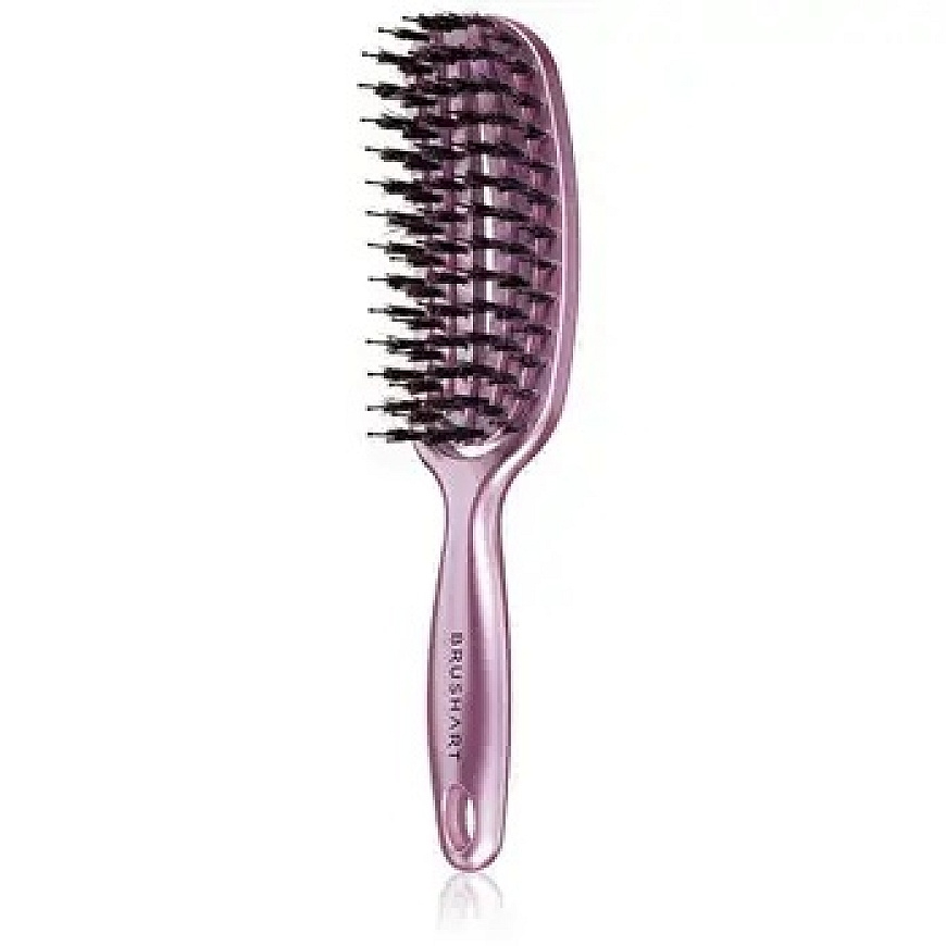 BrushArt Vent Blowdry juuksehari (Metallikroosa) - Kuivatamise harja
