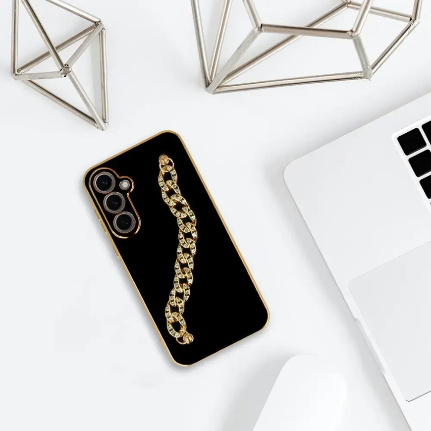Trend puhelimen suojakuori iPhone 13 musta (Design 4) – 5