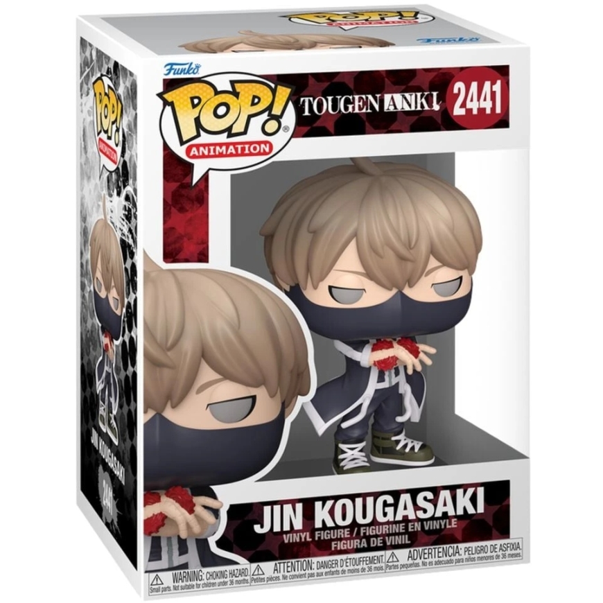 FUNKO POP! Vinüülkuju: Tougen Anki - Jin Kougasaki, ~11,2 cm