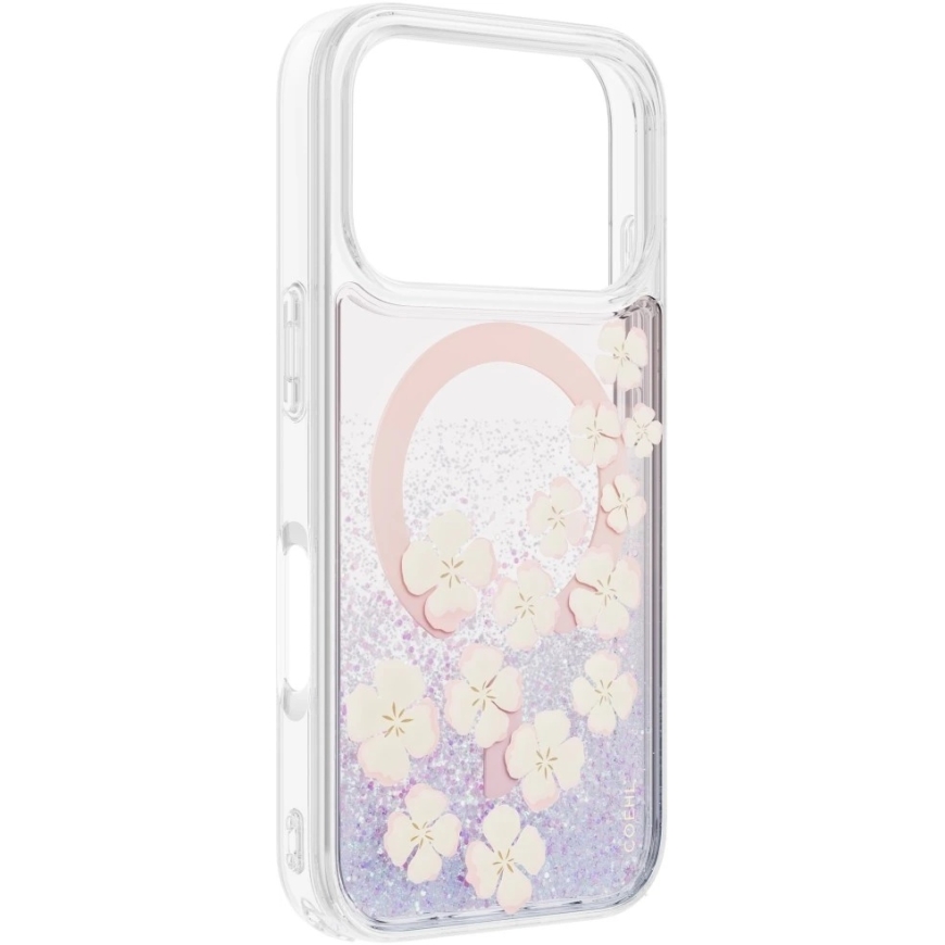 UNIQ Coehl Isla maks, paredzēts iPhone 18 Pro / 17 Pro, ar magnētisko uzlādi, rozā – 4