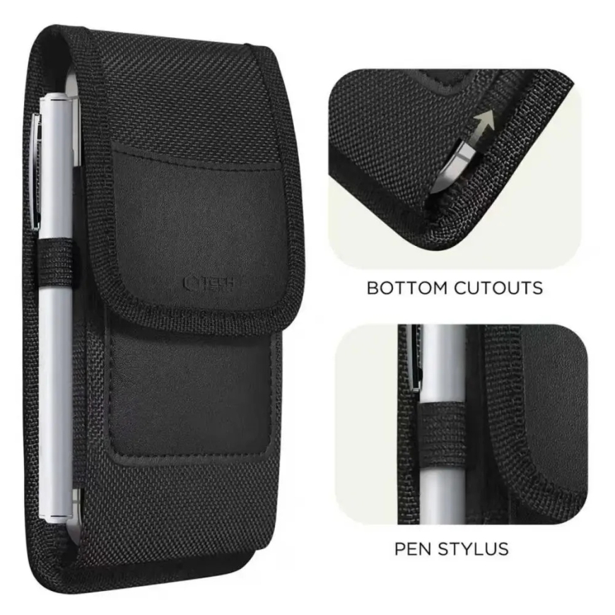 TECH-PROTECT SM85 UNIVERSALUS TELEFONO MAIŠAS 5.8-6.8 COLIŲ JUODAS – 2