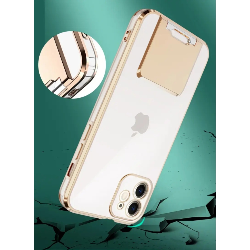 Tel Protect Kickstand Luxury telefoni ümbris alusega iPhone 13 Pro kuldne – 4