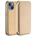 Beline Book Magnetic raamatutüüpi telefoni ümbris iPhone 15 Plus kuldne