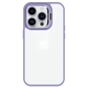 Tel Protect Kickstand -puhelinpidike jalustalla (kuori + kameran linssi) iPhone 14 Pro:lle, violetti Tel Protect Kickstand -puhelinpidike jalustalla (kuori + kameran linssi) iPhone 14 Pro:lle, violetti