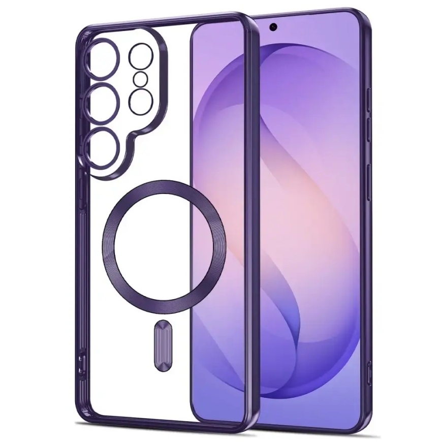 TECH-PROTECT MagFlex -puhelinsuojus MagSafe-tuen kanssa Samsung Galaxy S26 Ultra (S948) violetti – 2