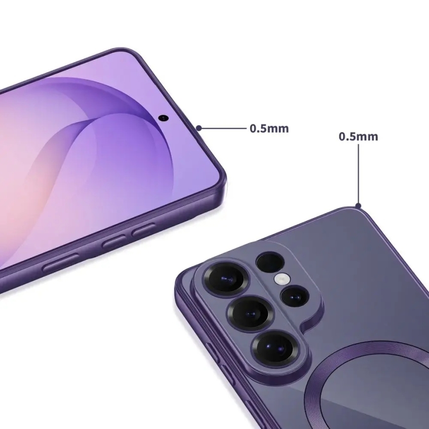 TECH-PROTECT MagFlex maciņš ar MagSafe atbalstu telefonam Samsung Galaxy S26 Ultra (S948) violets – 4