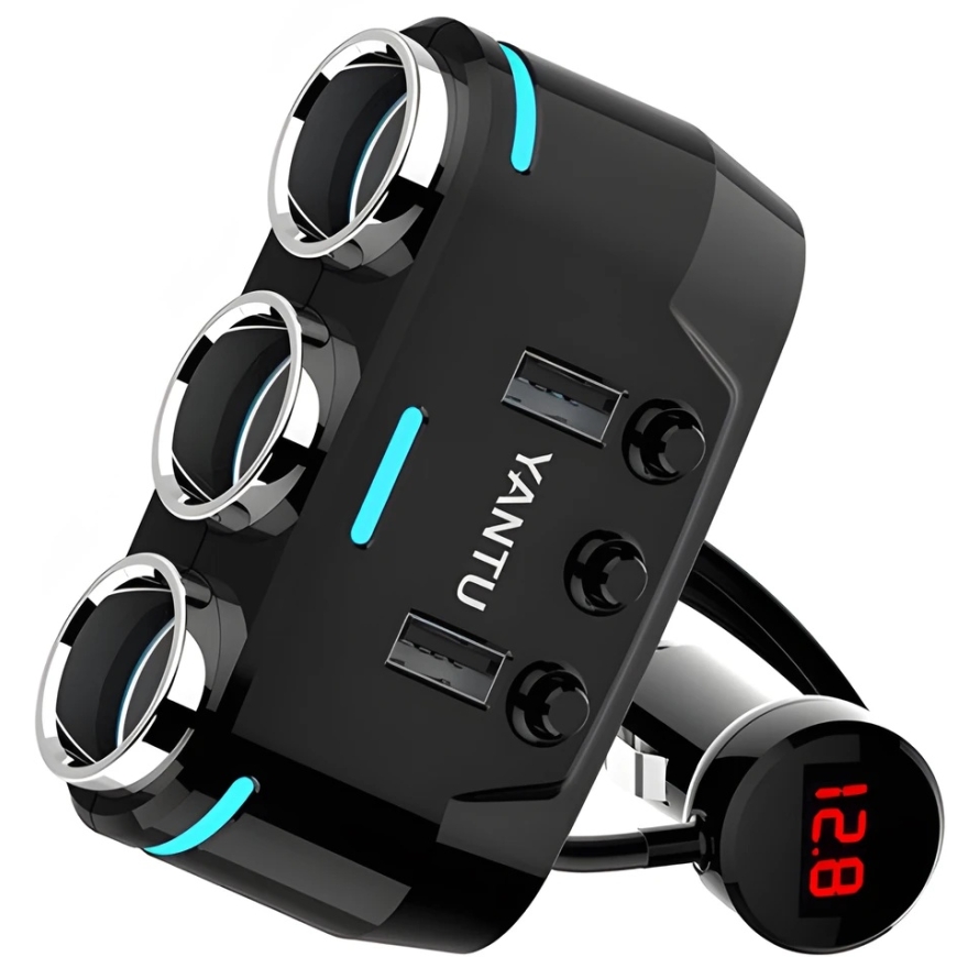 Sigaretisüütaja jaotur, 2x USB laadija – 3