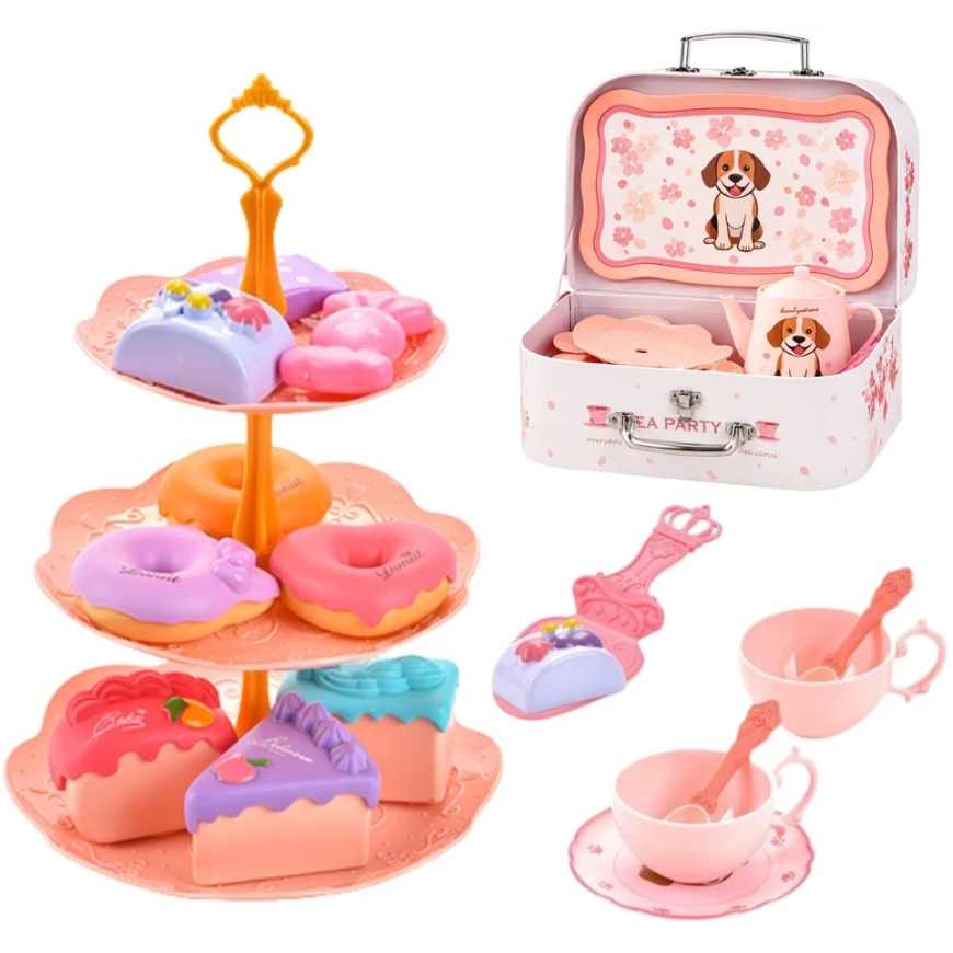 WOOPIE Roosa Puppy Tee komplekt 40 tk. – 5