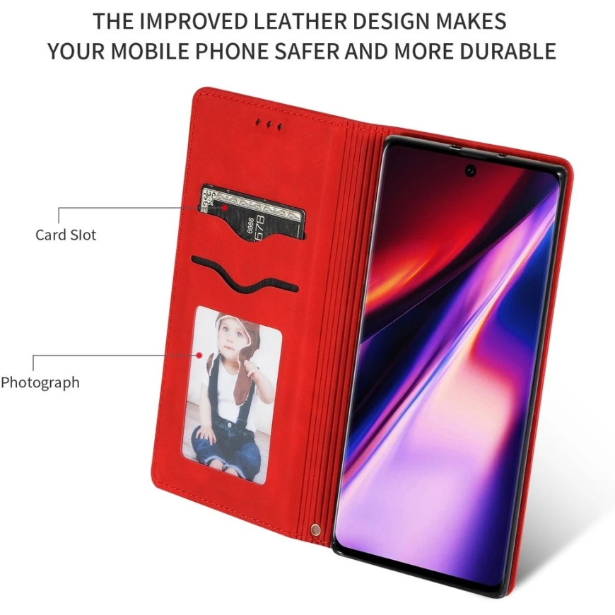 Business Style Lietotne Xiaomi Redmi A7 4G Sarkans – 2